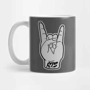 horns up rioters Mug